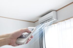 ductless-mini-split-blowing-cold-air